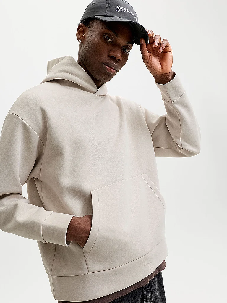 JACK & JONES Sweat à capuche Hoodie JJEBARRON - vue 4
